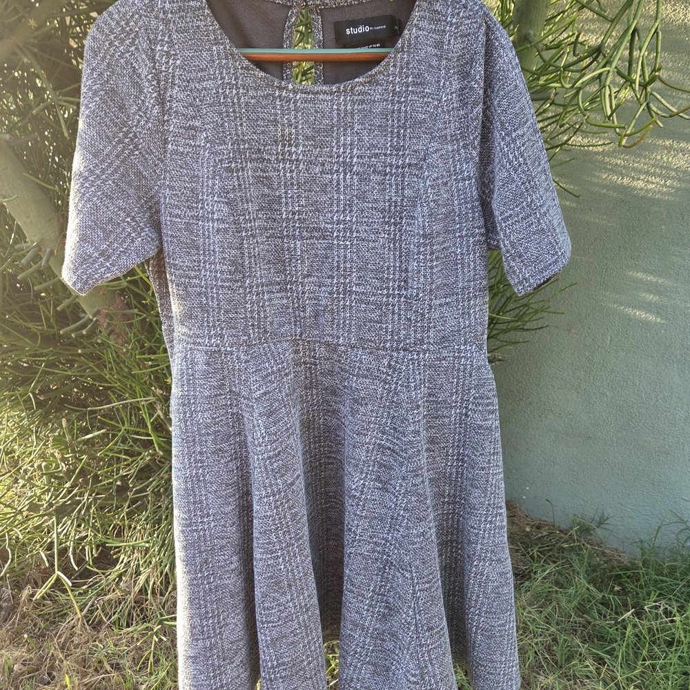 Torrid Gray Midi Dress
